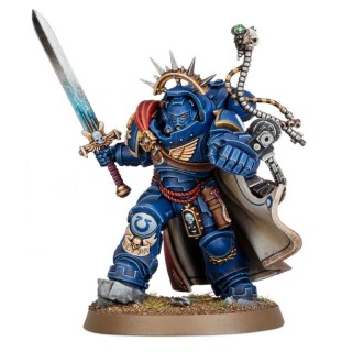 Capitaine en armure Gravis - Space Marines - wh40k