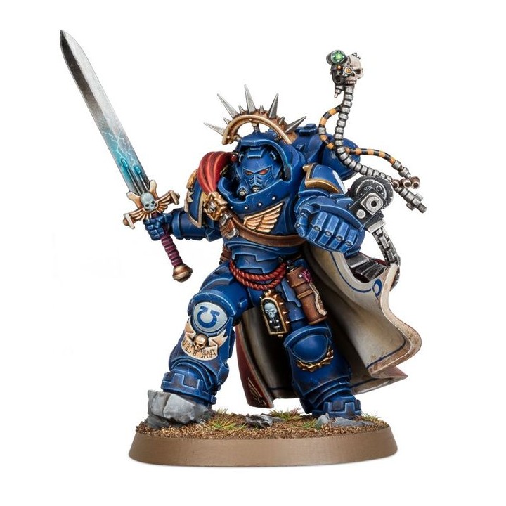 Capitaine en armure Gravis - Space Marines - wh40k