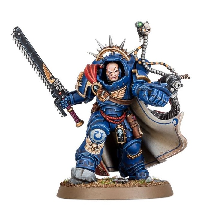 Capitaine en armure Gravis - Space Marines - wh40k