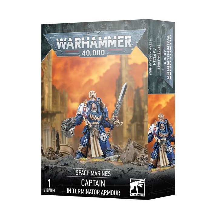 Capitaine en Armure Terminator - Space Marines - wh40k