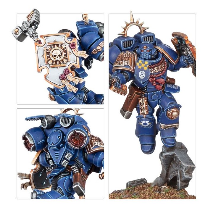 Capitaine avec Réacteur Dorsal et Bouclier Relique - Space Marines - wh40k