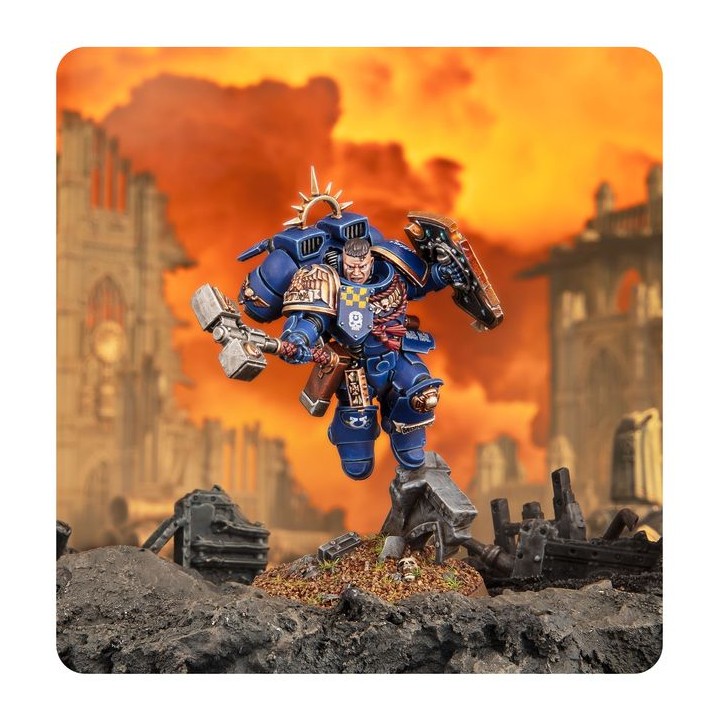 Capitaine avec Réacteur Dorsal et Bouclier Relique - Space Marines - wh40k