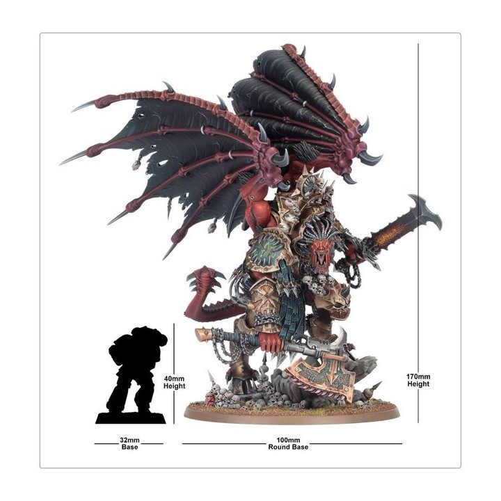 Angron – Primarque Démon de Khorne - World Eaters - wh40k