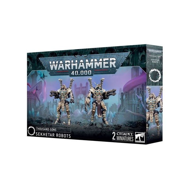 Robots Sekhetar - Thousand Sons - wh40k