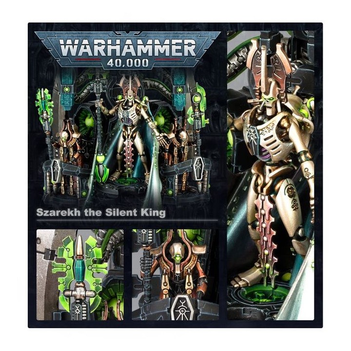 Szarekh, le Roi Silencieux - Necrons - wh40k