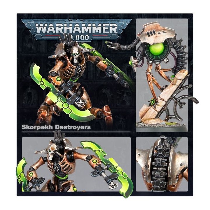 Destroyers Skorpekh - Necrons - wh40k