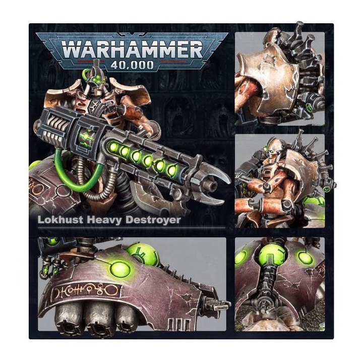 Destroyer Lourd Lokhust - Necrons - wh40k